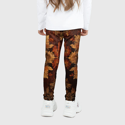 Детские легинсы Узор в старинном стиле / 3D-принт – фото 4