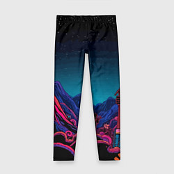 Детские легинсы Psychedelic music art