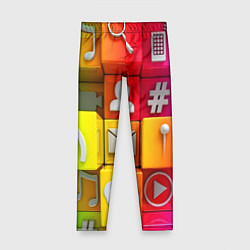 Детские легинсы Square