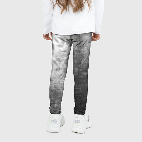 Детские легинсы Daewoo - grey gradient по-вертикали / 3D-принт – фото 4