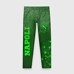 Леггинсы для девочки Napoli - green gradient вертикально, цвет: 3D-принт