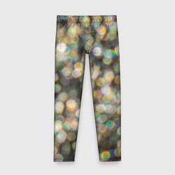 Детские легинсы Мерцающие ночные огни боке эффект