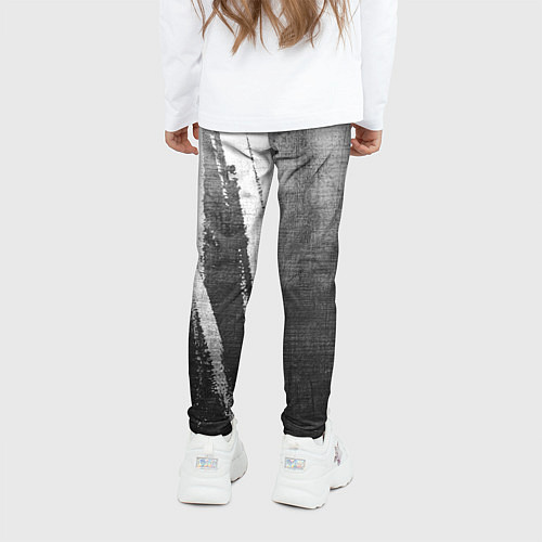 Детские легинсы Inter - grey gradient по-вертикали / 3D-принт – фото 4