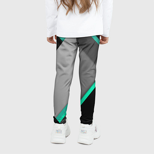 Детские легинсы Multicoloured / 3D-принт – фото 4