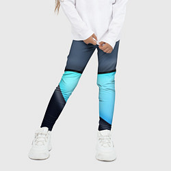 Леггинсы для девочки Разноцветный, цвет: 3D-принт — фото 2