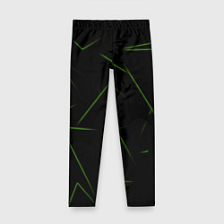 Детские легинсы Color green line