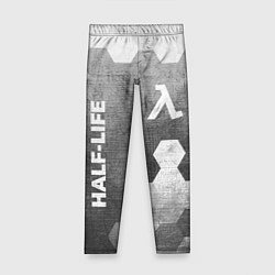 Леггинсы для девочки Half-Life - grey gradient вертикально, цвет: 3D-принт