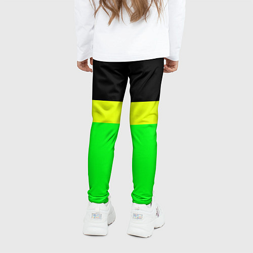 Детские легинсы Monster energy полосы / 3D-принт – фото 4