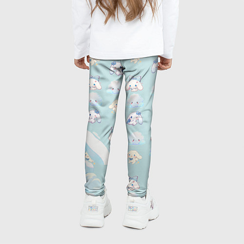 Детские легинсы Нежные зайки / 3D-принт – фото 4