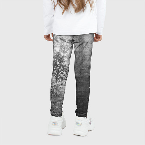 Детские легинсы Great Wall - grey gradient по-вертикали / 3D-принт – фото 4