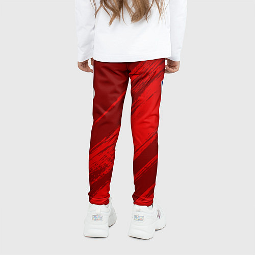 Детские легинсы Атланта Хокс баскетбол / 3D-принт – фото 4