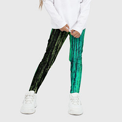 Леггинсы для девочки Цветовая палитра, цвет: 3D-принт — фото 2