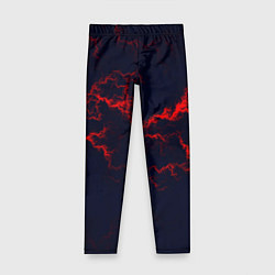Детские легинсы Lightning red glow