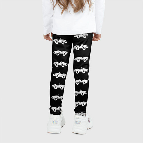 Детские легинсы Автомобили / 3D-принт – фото 4