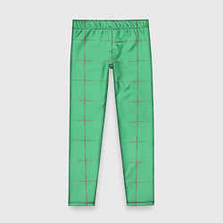 Детские легинсы Color green stripes