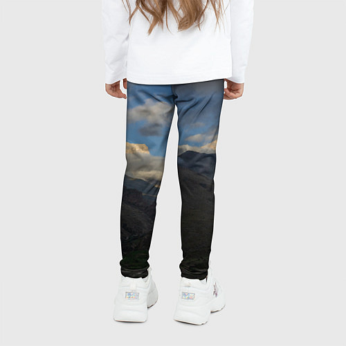 Детские легинсы Массив Метеген / 3D-принт – фото 4