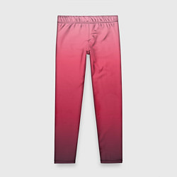 Детские легинсы Градиент гранатовый