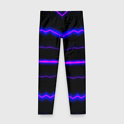 Детские легинсы Color multicoloured neon stripes