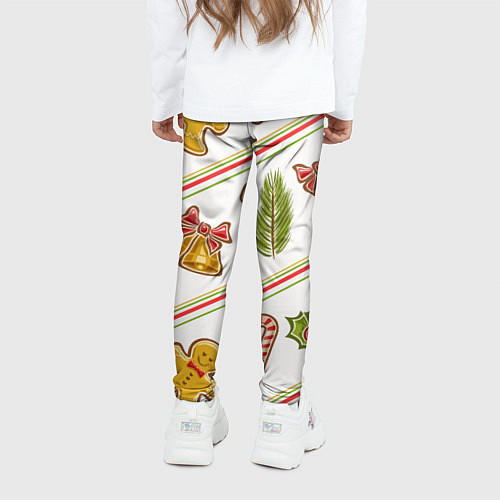 Детские легинсы Рождественский дух / 3D-принт – фото 4