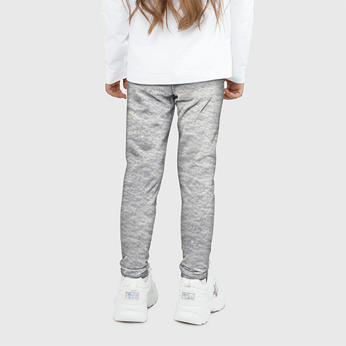 Детские легинсы Снег сугробы / 3D-принт – фото 4