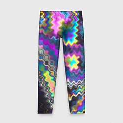 Детские легинсы Абстракция переливы