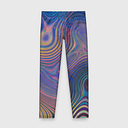 Детские легинсы Абстрактная рябь