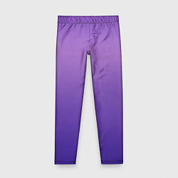 Леггинсы для девочки The color is purple, цвет: 3D-принт