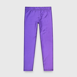 Леггинсы для девочки Color purple gradient, цвет: 3D-принт