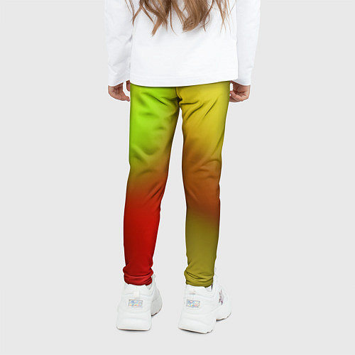 Детские легинсы Color multicolored gradient / 3D-принт – фото 4
