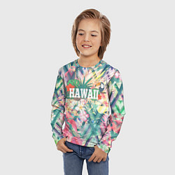 Лонгслив детский Hawaii Summer, цвет: 3D-принт — фото 2
