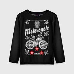 Детский лонгслив Moto t-shirt 2