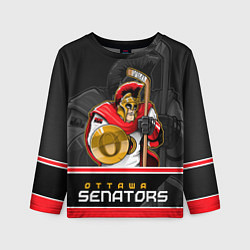 Лонгслив детский Ottawa Senators, цвет: 3D-принт