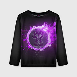 Лонгслив детский Вай, цвет: 3D-принт