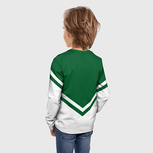 Детский лонгслив NHL: Dallas Stars / 3D-принт – фото 4