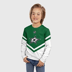 Лонгслив детский NHL: Dallas Stars, цвет: 3D-принт — фото 2