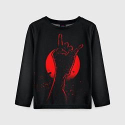 Детский лонгслив Zombie Rock