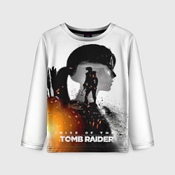 Лонгслив детский Rise of the Tomb Raider 1, цвет: 3D-принт