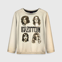 Лонгслив детский Led Zeppelin Guys, цвет: 3D-принт