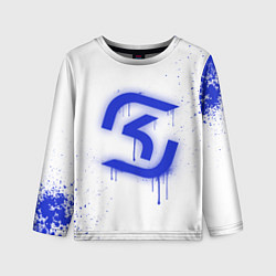 Лонгслив детский SK Gaming: White collection, цвет: 3D-принт