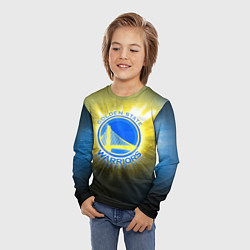 Лонгслив детский Golden State Warriors 4, цвет: 3D-принт — фото 2