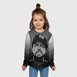 Лонгслив детский Ice Cube: Gangsta, цвет: 3D-принт — фото 2