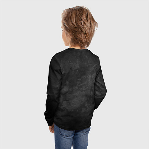 Детский лонгслив Его величество Сергей / 3D-принт – фото 4