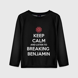 Детский лонгслив Keep Calm & Breaking Benjamin