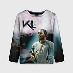 Лонгслив детский KL: Kendrick Lamar, цвет: 3D-принт