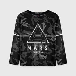 Лонгслив детский 30 STM Camo, цвет: 3D-принт