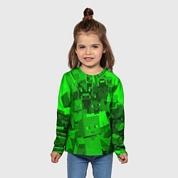 Лонгслив детский Minecraft game characters, цвет: 3D-принт — фото 2