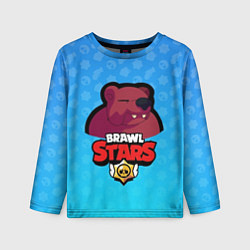 Лонгслив детский Bear: Brawl Stars, цвет: 3D-принт