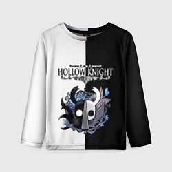 Лонгслив детский Hollow Knight Black & White, цвет: 3D-принт