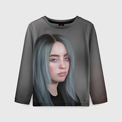 Лонгслив детский Billie Eilish: Ocean Eyes, цвет: 3D-принт