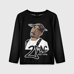 Лонгслив детский 2pac, цвет: 3D-принт